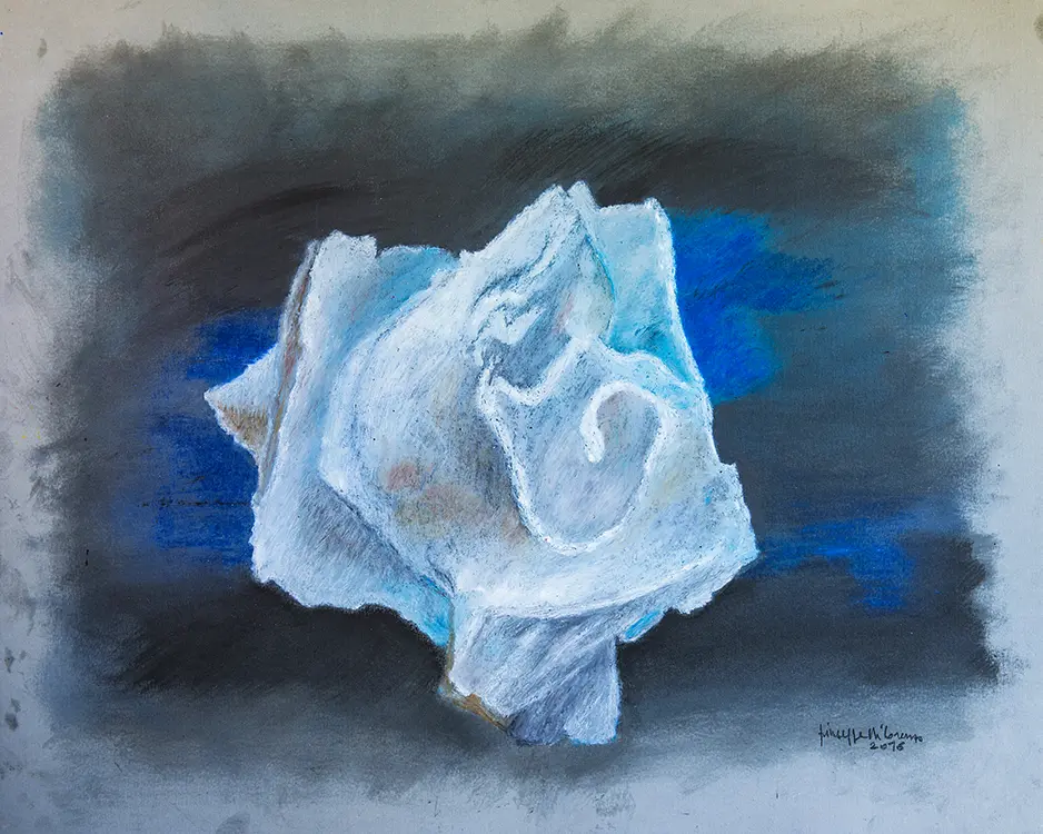Olio su carta, cm. 60x70, 2016