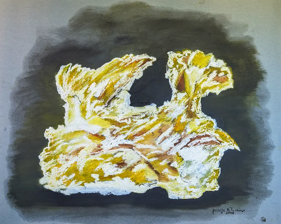 Olio su carta, cm. 60x70, 2016