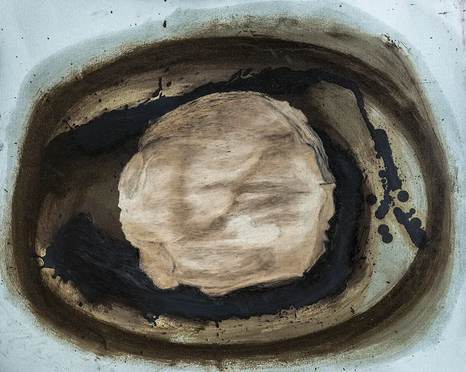 6 Olio su carta, cm. 60x70, 2016
